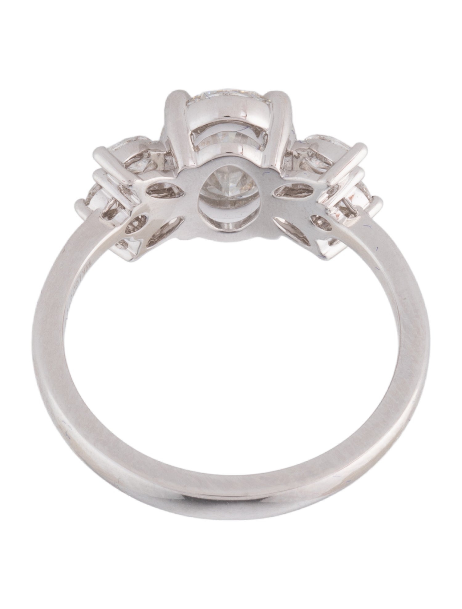 Ring 14K 2.62ctw Lab-Grown Diamond Engagement Ring